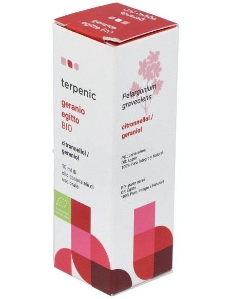 Geranio Aceite Esencial Alimentario Bio 10Ml. de Terpenic