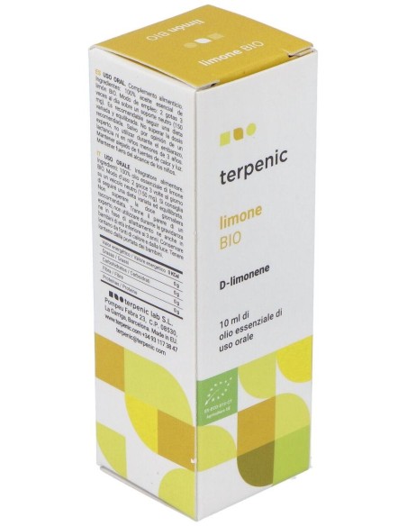 Limon Aceite Esencial Alimentario Bio 10Ml. de Terpenic