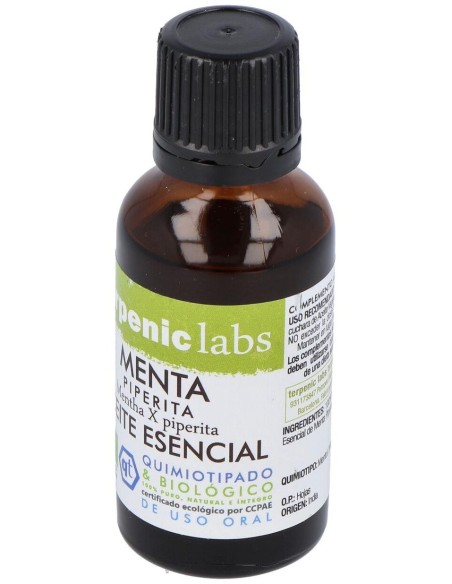 Menta Piperita Aceite Esencial Bio 30Ml. de Terpenic