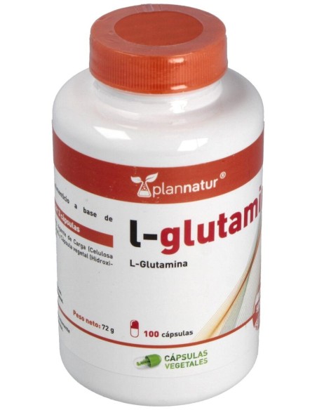 L-Glutamina 100Cap. de Plannatur