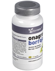 Onagra + Borraja + Vit. E 500Mg. 120Perlas de Plannatur 2