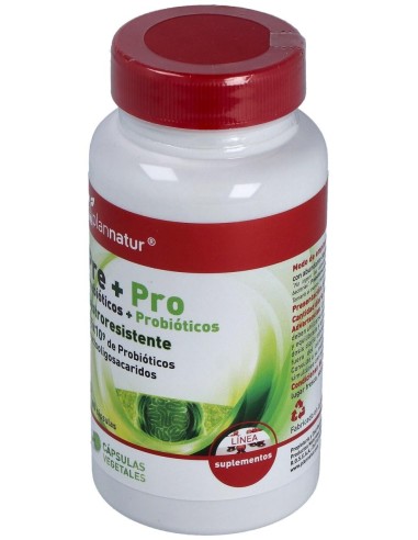 Prebioticos + Probioticos 60Cap. de Plannatur
