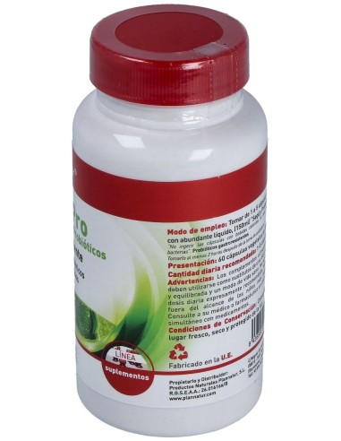 Prebioticos + Probioticos 60Cap. de Plannatur