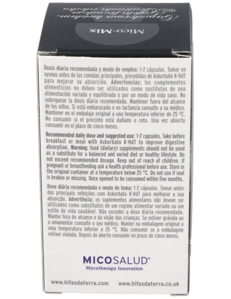 Mico Mix 70 capsulas de Hifas da Terra