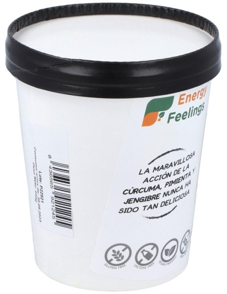 Curcuma Chai Latte Tarrina 250Gr. Eco de Energy Feelings