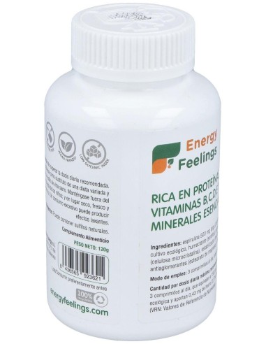 Energia Espirulina 120Comp. de Energy Feelings