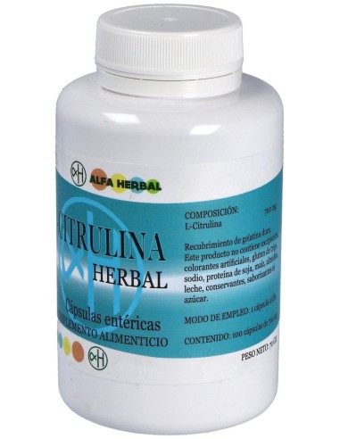 L-Citrulina 100Cap. de Alfa Herbal