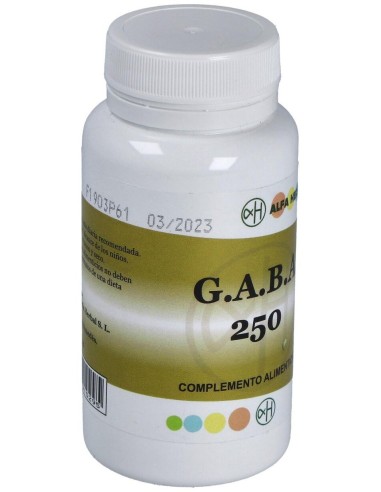 Gaba 250Mg. 120Cap. de Alfa Herbal