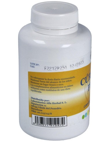 Curcuma Plus 100Cap. de Alfa Herbal