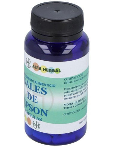 Sales De Epsom 100Cap. de Alfa Herbal