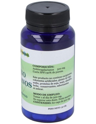 Arabinogalactanos 60Cap. de Alfa Herbal