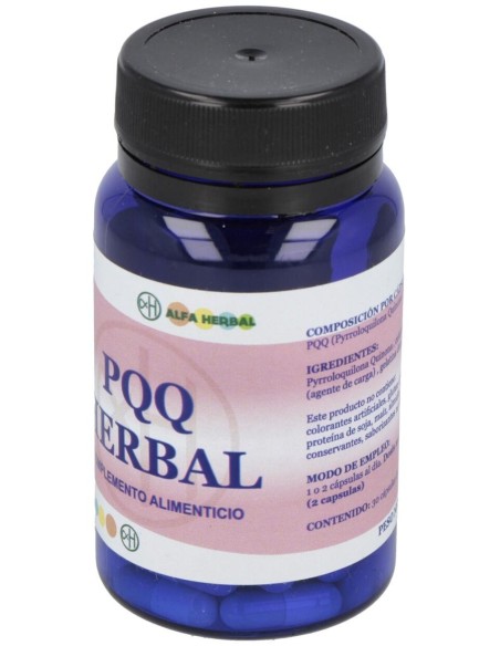Pqq Herbal 30Cap. de Alfa Herbal