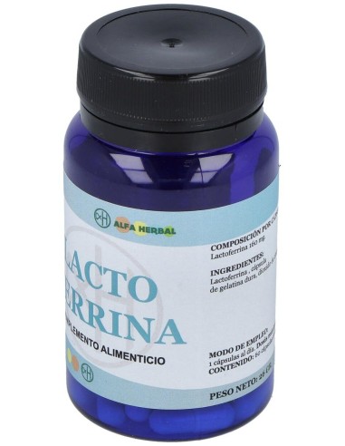 Lactoferrina 60Cap. de Alfa Herbal