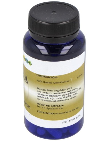 Gaba 500Mg. 60Cap. de Alfa Herbal