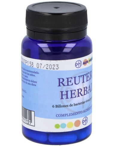 Reuteri Herbal 20Cap. Refrigeracion de Alfa Herbal
