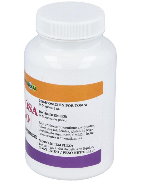 D-Manosa 125Gr. Vegan de Alfa Herbal