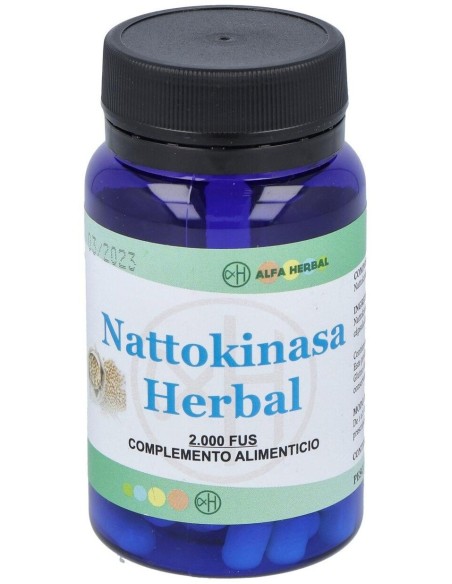 Nattokinasa 60Cap. de Alfa Herbal