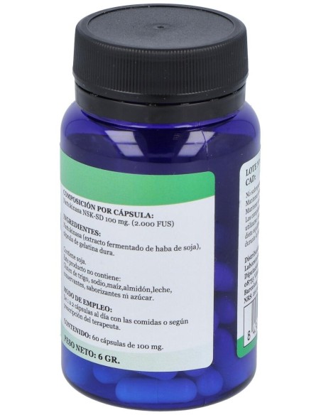 Nattokinasa 60Cap. de Alfa Herbal