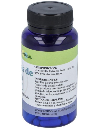 Opc Semillas De Uva 90Cap. de Alfa Herbal