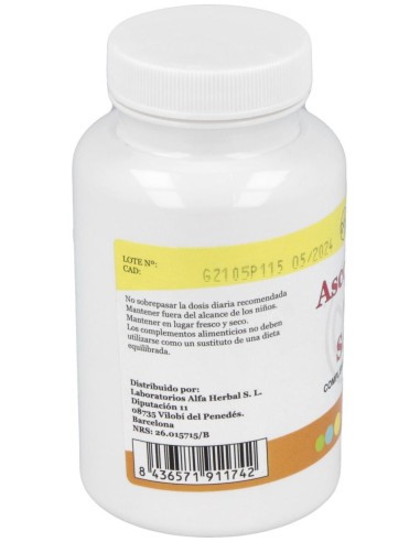 Ascorbato Sodico Polvo 250Gr. de Alfa Herbal