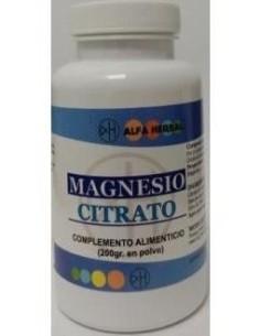 Magnesio Citrato Polvo 200Gr. de Alfa Herbal 2