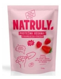 Proteína Vegana Fresa Bio, 350 G de Natruly 2