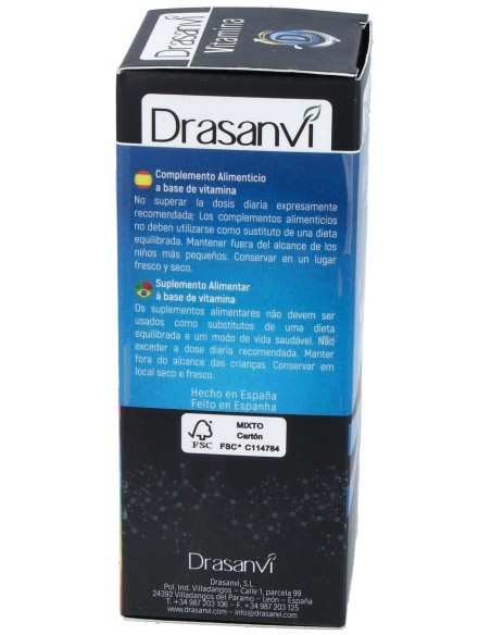 Vitamina D3 4000Ui 90Comp. de Drasanvi