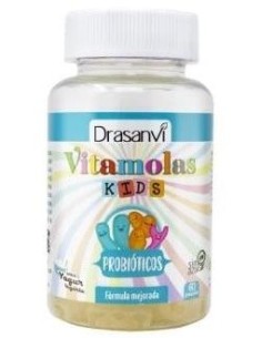Vitamolas Probióticos Niño 60 Gominolas Drasanvi 2