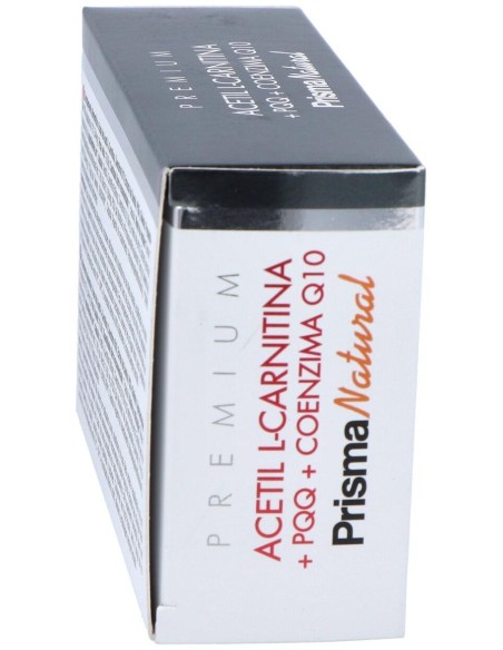 Acetil L-Carnitina+Pqq+Coenzima Q10 60 Cap   de Prisma Natural