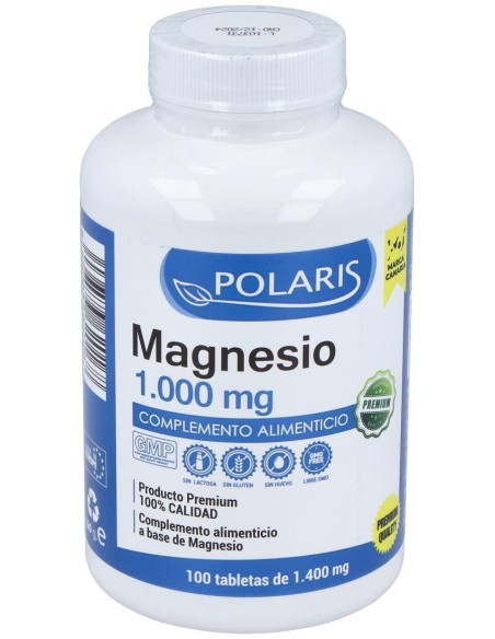 Magnesio 1000Mg. 100Comp. de Polaris