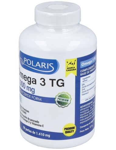 Omega 3 Tg 1000Mg. 90Perlas de Polaris