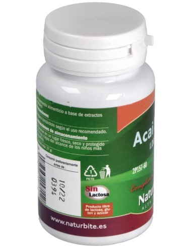 Acai Berry 1000mg, 60 Caps. de NaturBite