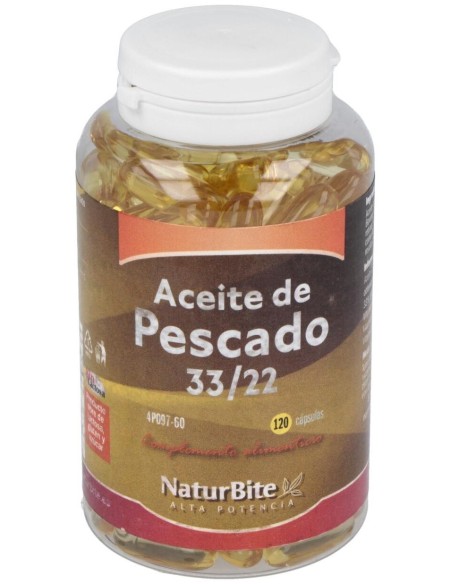 Aceite De Pescado 1000Mg. 120Cap. de Naturbite