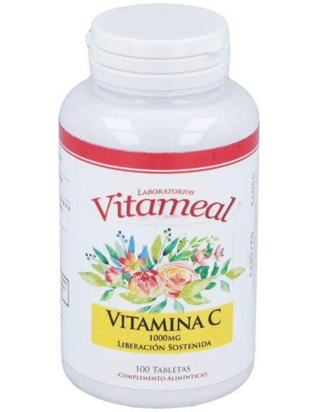 Vitamina C 1000Mg. Liberacion Sostenida 100Comp. de Vitameal