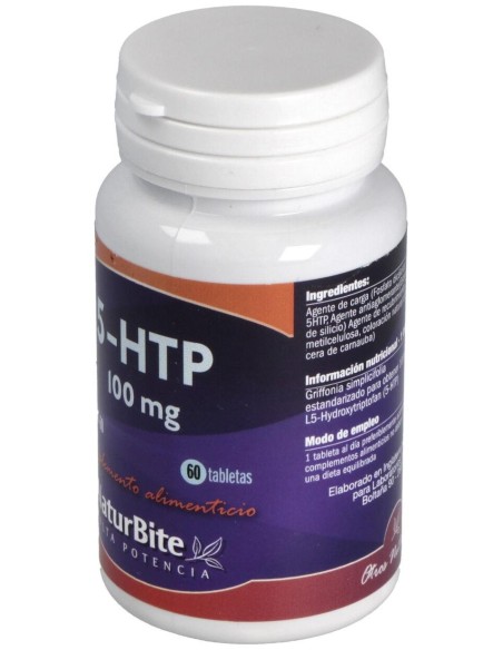 Griffonia Simplicifolia 5 - HTP, 60 Comp. de NaturBite