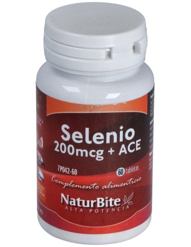 Selenio 200Mcg + Ace 60Comp. de Naturbite
