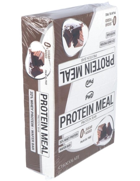 Protein Meal Barritas Chocolate 12Uds. de Pwd