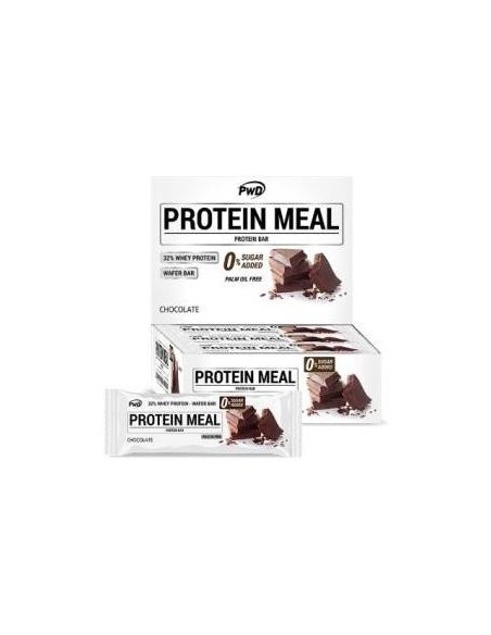 Protein Meal Barritas Chocolate 12Uds. de Pwd