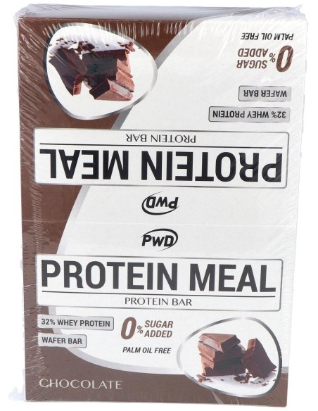 Protein Meal Barritas Chocolate 12Uds. de Pwd