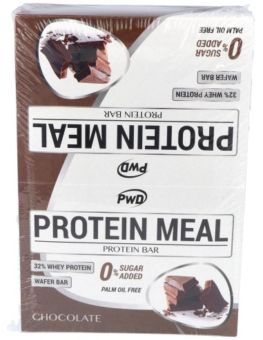Protein Meal Barritas Chocolate 12Uds. de Pwd