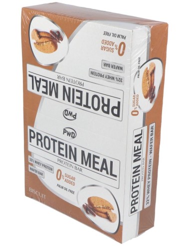 Protein Meal Barritas Galleta Maria 12Uds. de Pwd