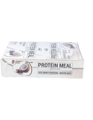 Protein Meal Barritas Coco Con Chocolate 12Uds. de Pwd