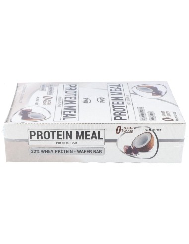Protein Meal Barritas Coco Con Chocolate 12Uds. de Pwd