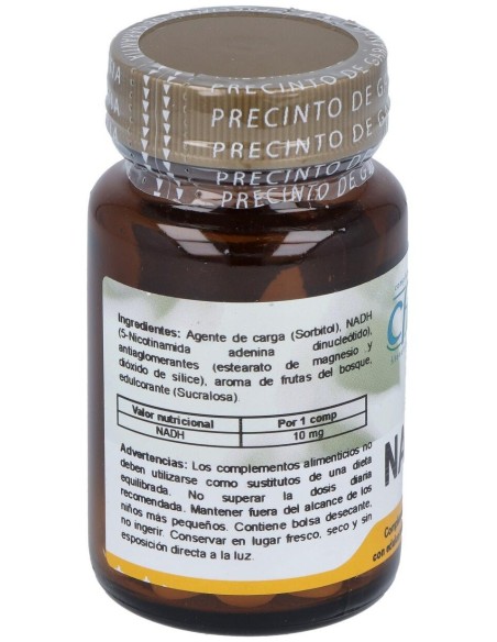 Nadh Sublingual 10Mg. 30Comp. de Cfn