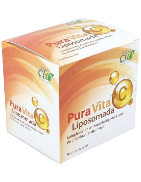 Pura Vitamina c Liposomada 30 Sticks de Cfn