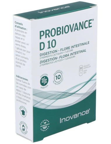 Probiovance D 10 (D60) 30Cap. de Inovance