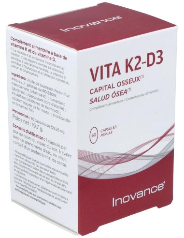 Vita K2+D3 60Perlas de Inovance