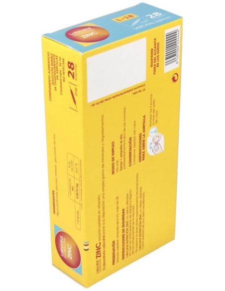 Zinc 18 28X2Ml Ampollas Labcatal