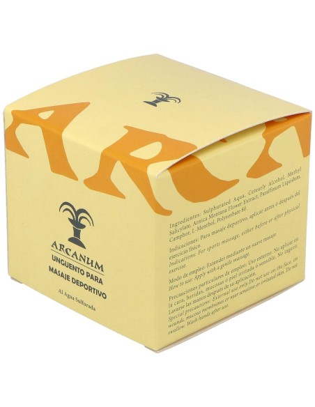 Arcanum Unguento Sedativo Masaje Deportivo 100Ml. de Averroes