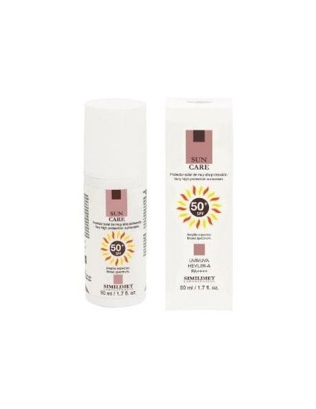 Sun Care Spf50+ Protector Solar Amplio Espectro 50 de Simildiet